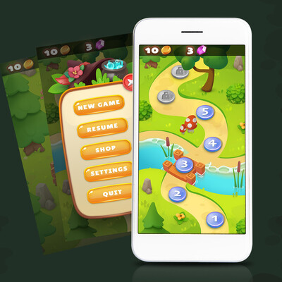 Yardykova Daria / course "Game graphics"