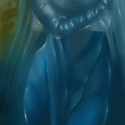 Blue sorceress