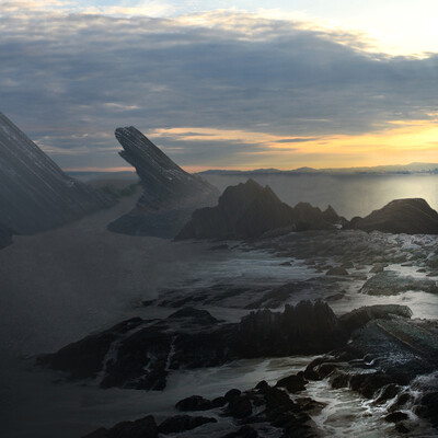 Larina Anna / course "Environment Concept Art"