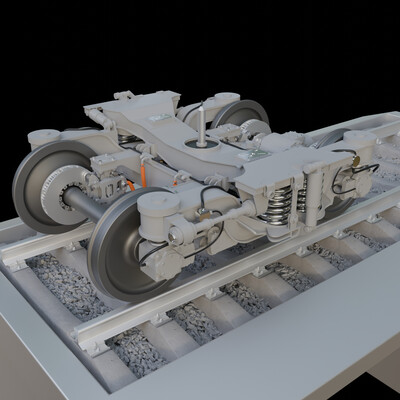 Wagon Bogie 68-4096