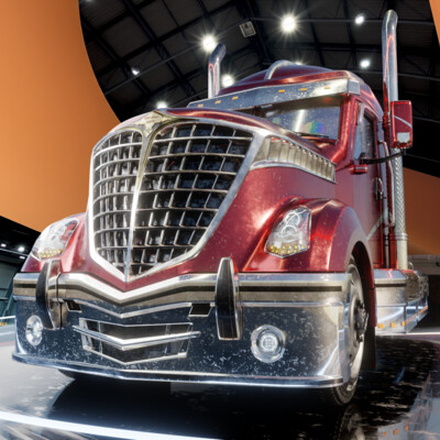 Tractor truck model
