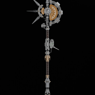 The Tech Priest's Halberd