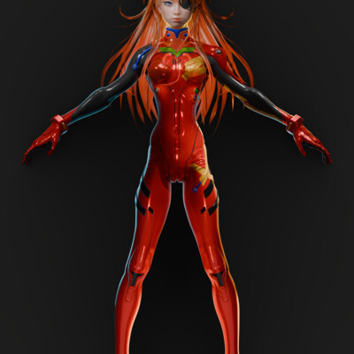 Asuka Langley EVA Евангелион