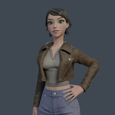 Biker Zoya