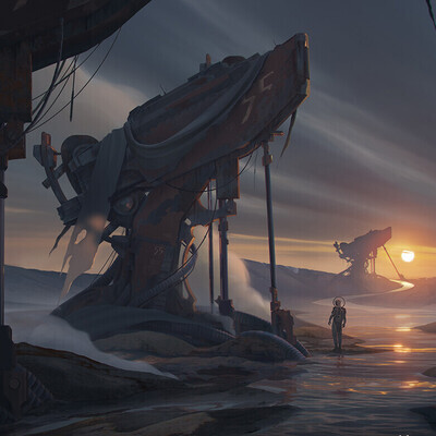 Kaminskaya Alexandra / course "Environment Concept Art"