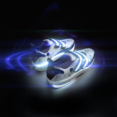 Fan art of NFT sneakers