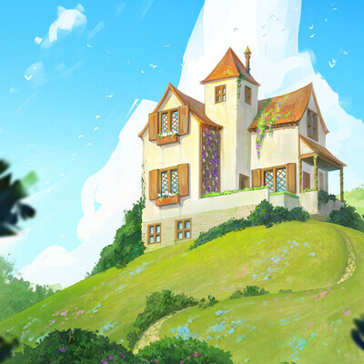 Lyubov Dmitrieva / course "Environment Concept Art"