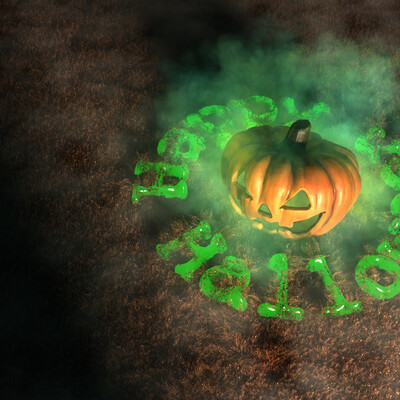 Impact Texture | Halloween Animation | Houdini