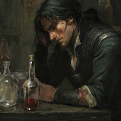 A typical rest in a tavern