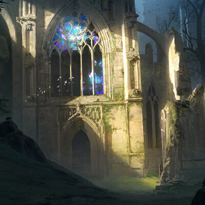 Dryzhak Valeria / course "Environment Concept Art"