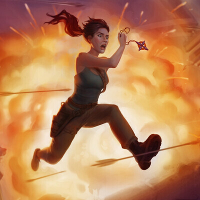 Grom Olga  / course "Digital Illustration: character"
