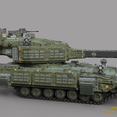 Heavy tank Object 1025 "Tagil"