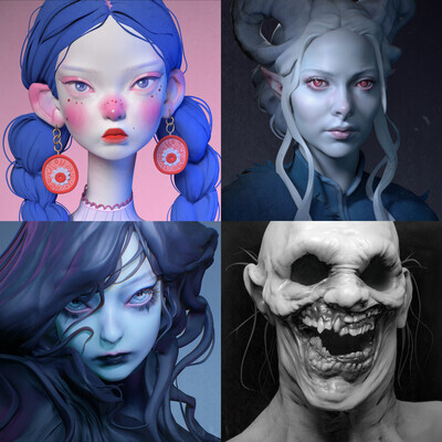 Nomad Sculpt Portraits