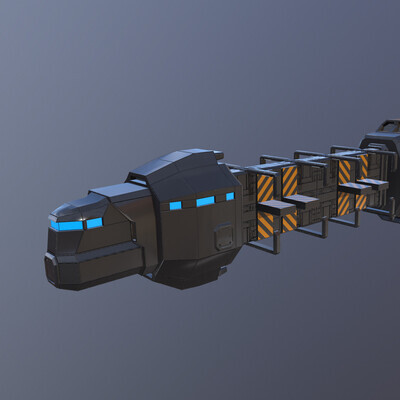 Cargo spaceship