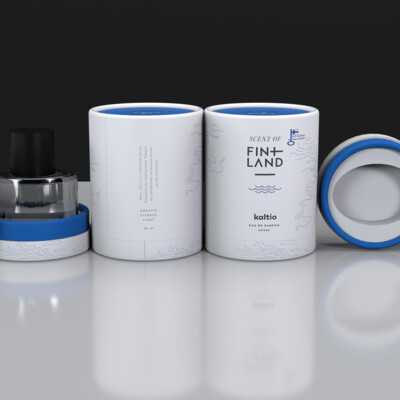 Packaging design for a Finnish perfume company.