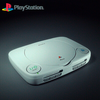 Sony PlayStation 1(PsOne) 90s style