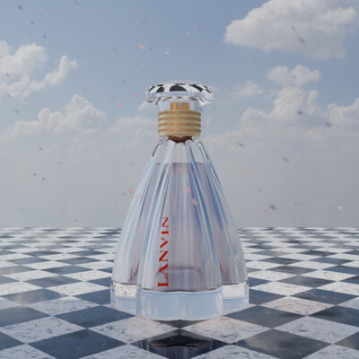 Visualization of perfume