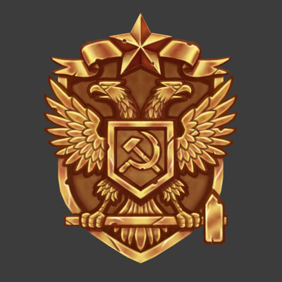 Hand-Painted Game Logo 3d