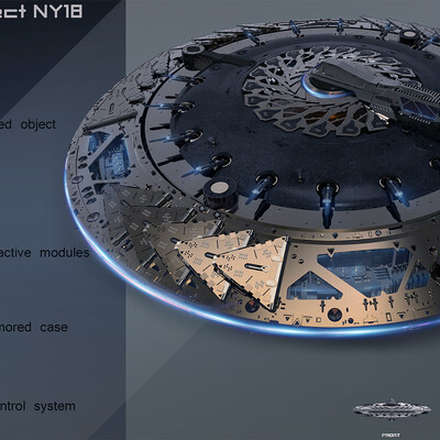 Concept Object NY 18 and model for "STAR CONFLICT"