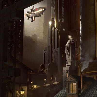Vasin Roman / course "Environment Concept Art"