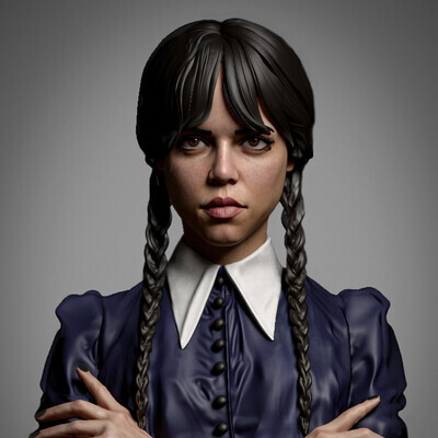 Wednesday Addams - Sculpt Practice