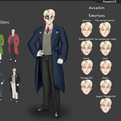 The blood of the Inquisition concept character