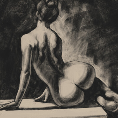 sketch female body