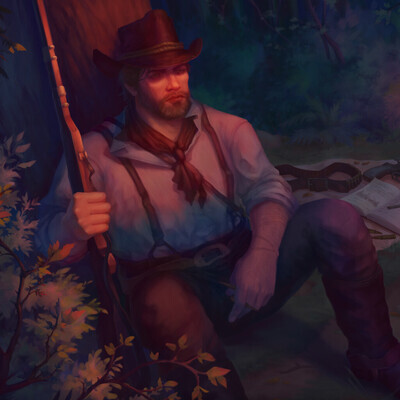 Bondareva Anna / course "Digital Illustration: character"