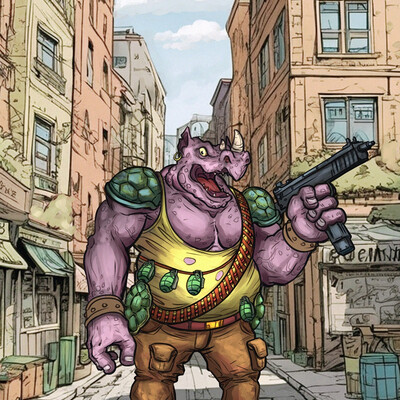 Rocksteady TMNT