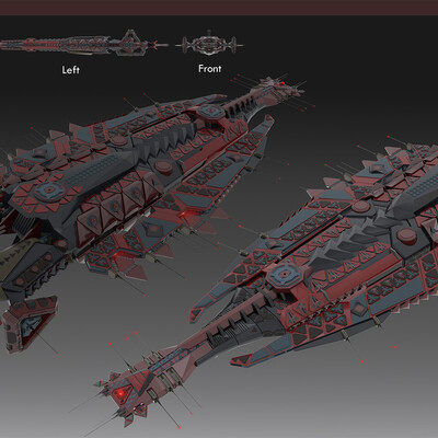 Concept and model for STAR CONFLICT animation fom STAR CONFLICT