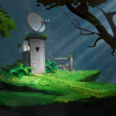 Serov Grigory / course "Environment Concept Art"