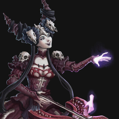 Weiling, the Necromancer Bard