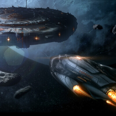 Tkachenko Oksana / course "Environment Concept Art"