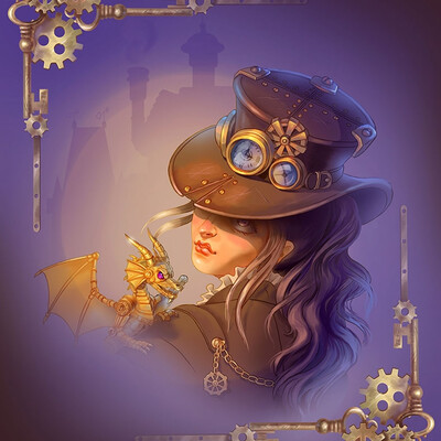 Steampunk portrait
