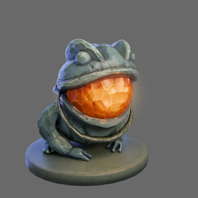 The Frog statue