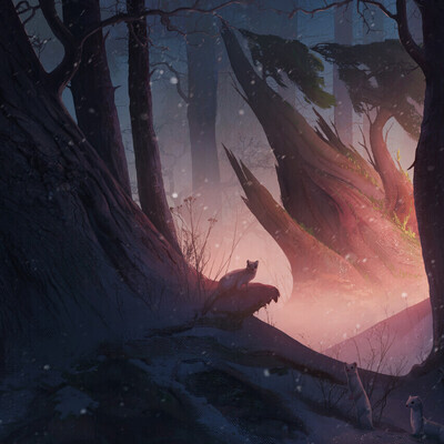 Zanina Evgeniya / course "Environment Concept Art"