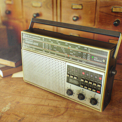 Soviet radio receiver "Ocean RP-222"