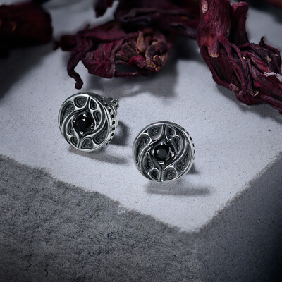 Stud Earrings "Vitrail"