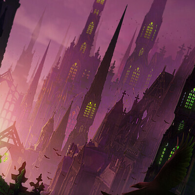 Zanina Evgeniya / course "Environment Concept Art"