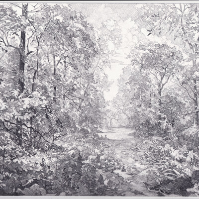ROAD IN FOREST