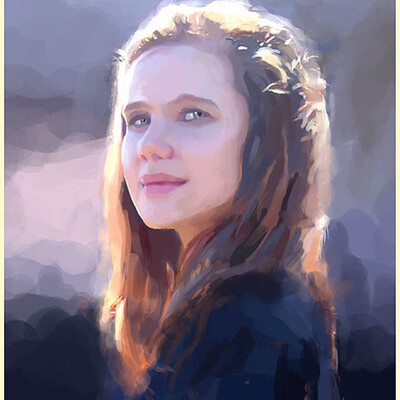 Portret devushki