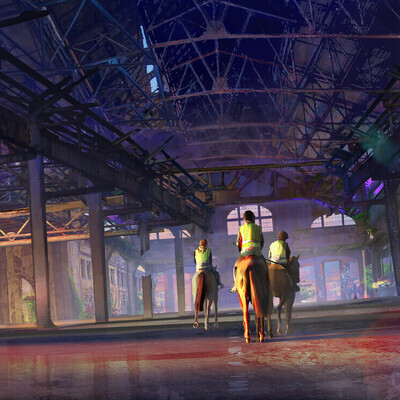 Krutyshkina Anastasia / course "Environment Concept Art"
