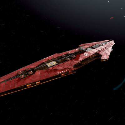 X4 Foundations Split battleship "Python"