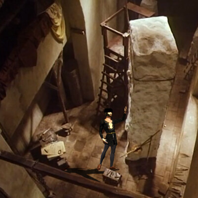 Still from a video about Michelangelo