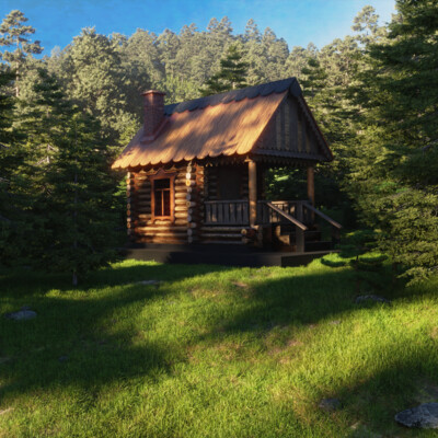 cabin in the woods