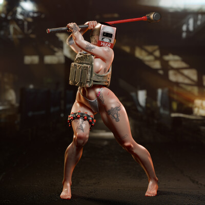 Tagilla (Female Version) – Escape from Tarkov Fan Art