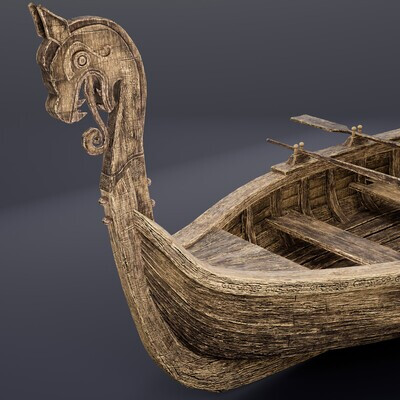 Scandinavian style boat