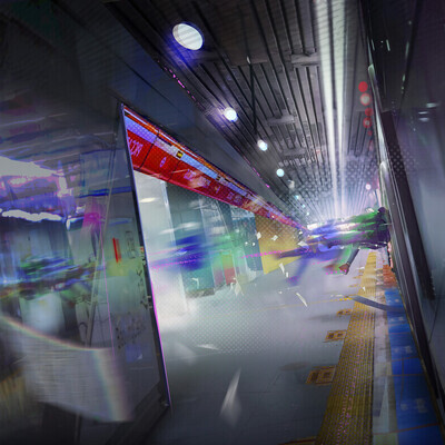 Krutyshkina Anastasia / course "Environment Concept Art"