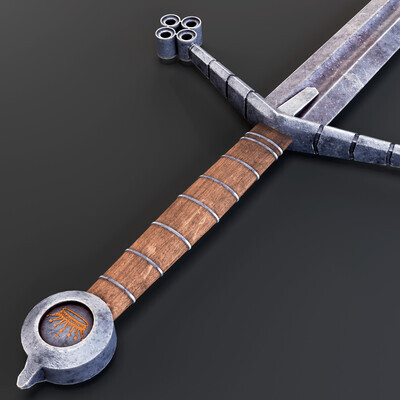 Stylized sword