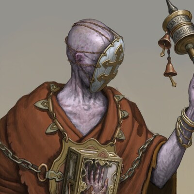 Cursed monk